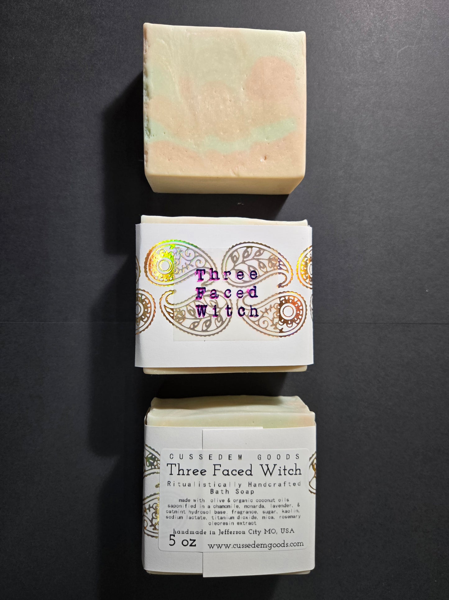 Three Faced Witch Bath Soap